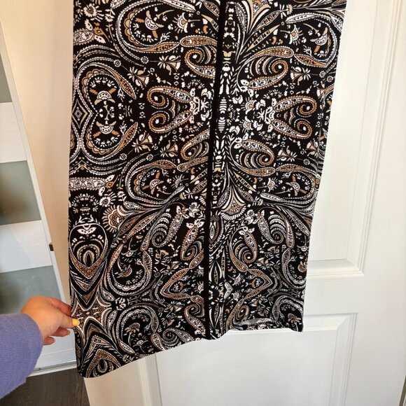 Vintage Clientele Sleeveless Midi Dress Paisley Print - Picture 9 of 9